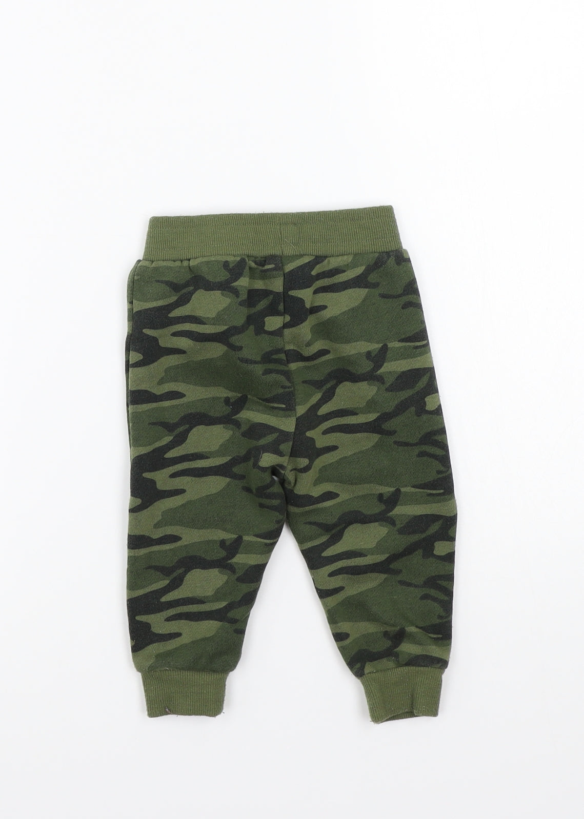 Primark Baby Green Camouflage  Sweatpants Trousers Size 6-9 Months