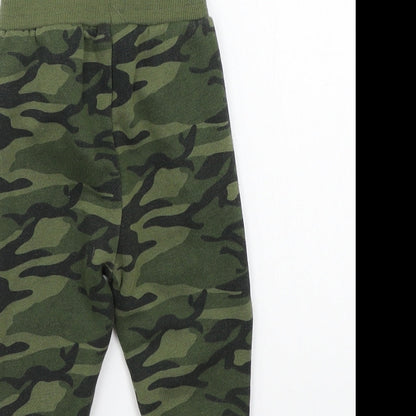 Primark Baby Green Camouflage  Sweatpants Trousers Size 6-9 Months