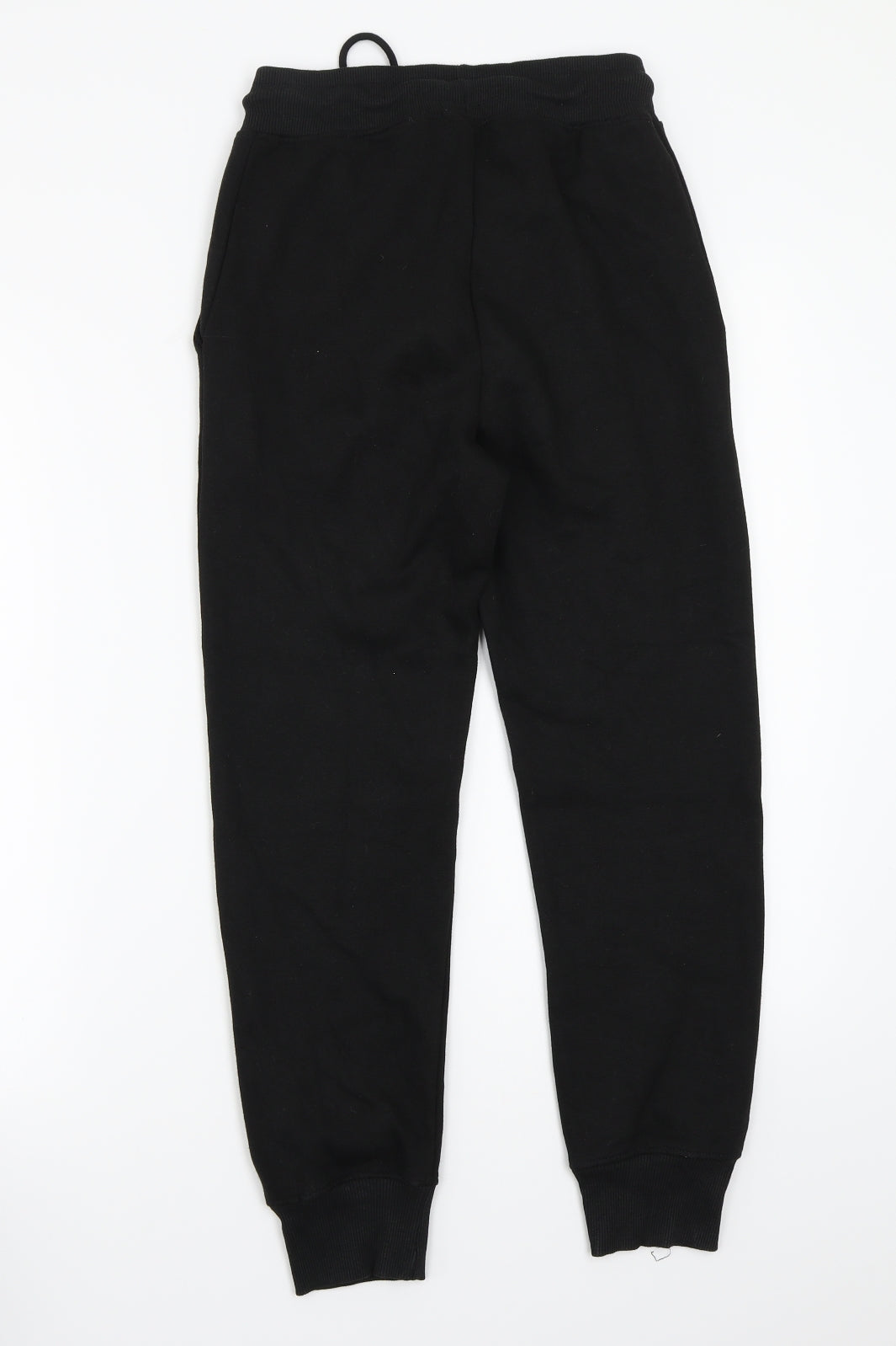 Womens UK Size 6 Boohoo Regular Fit Sweatpants Black Trousers