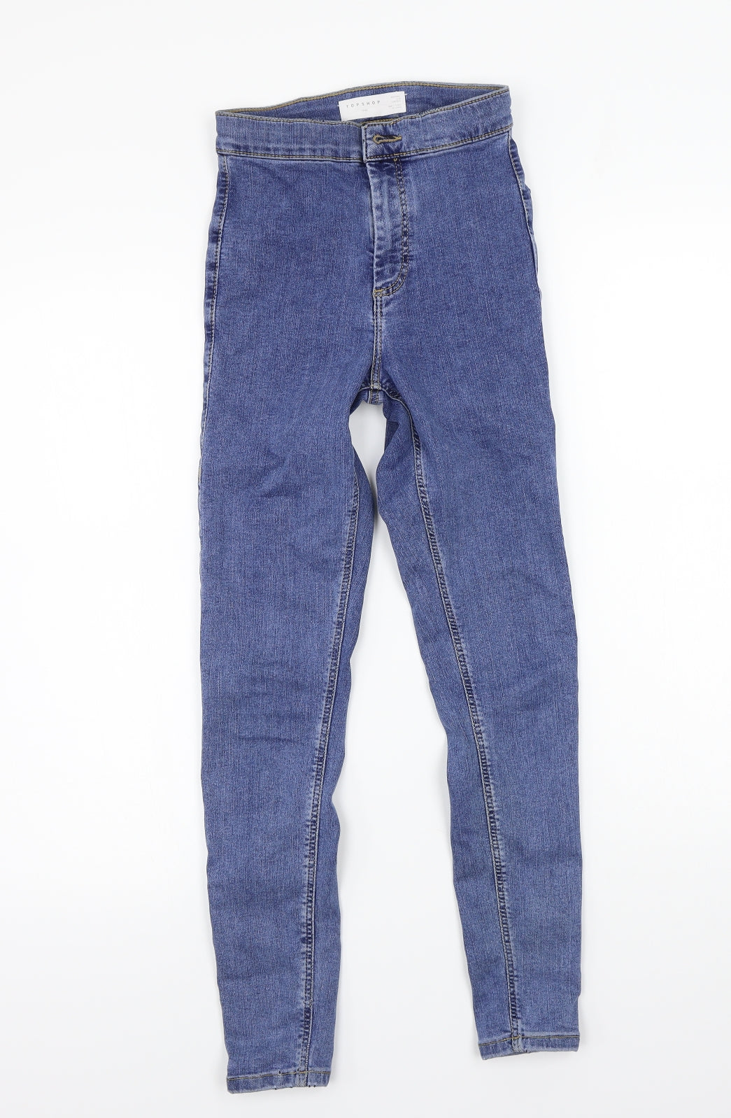 Topshop Womens Blue   Skinny Jeans Size 25 L32 in