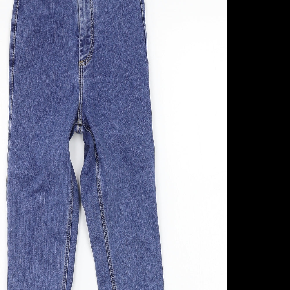 Topshop Womens Blue   Skinny Jeans Size 25 L32 in