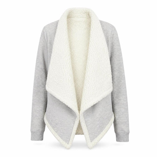 Womens UK Size S Derek Heart Grey Jacket