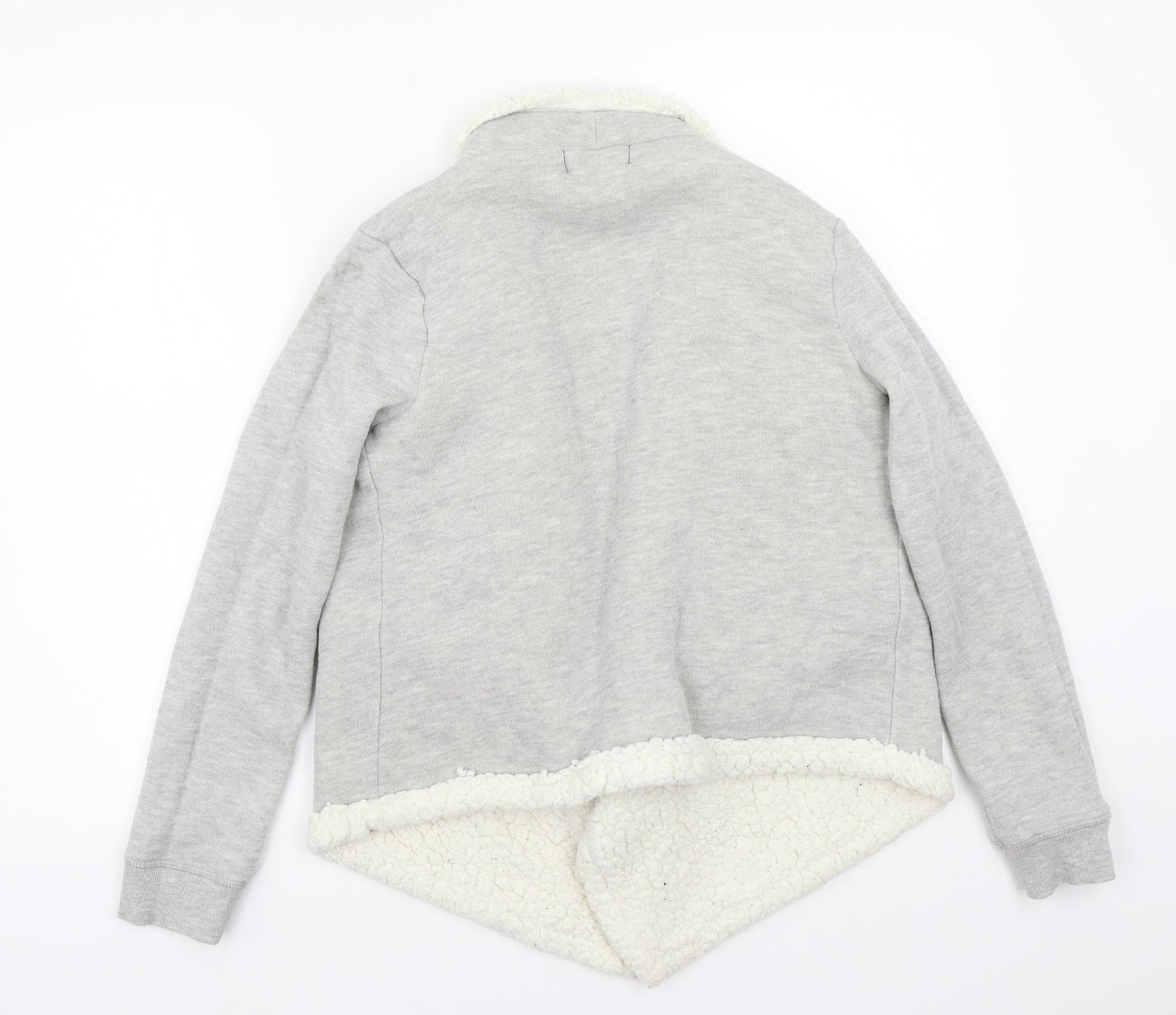 Womens UK Size S Derek Heart Grey Jacket