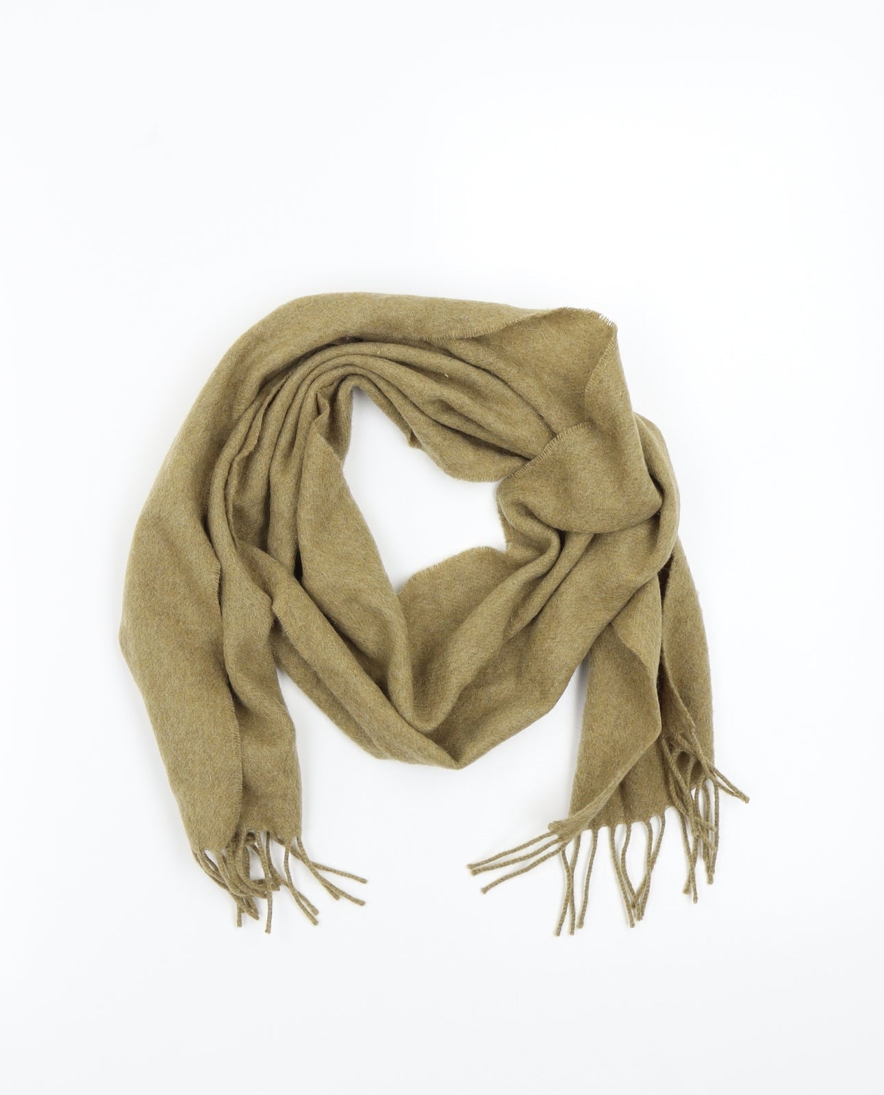 Preworn Womens Beige    Scarf