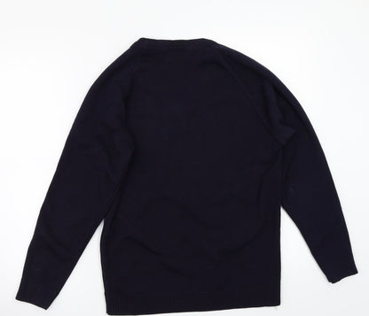 Michael Sehgal Womens Blue   Pullover Jumper Size 10