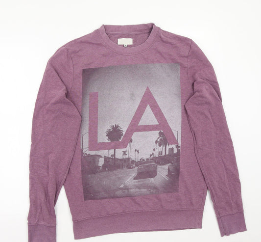 Preworn Mens Purple   Pullover Jumper Size M