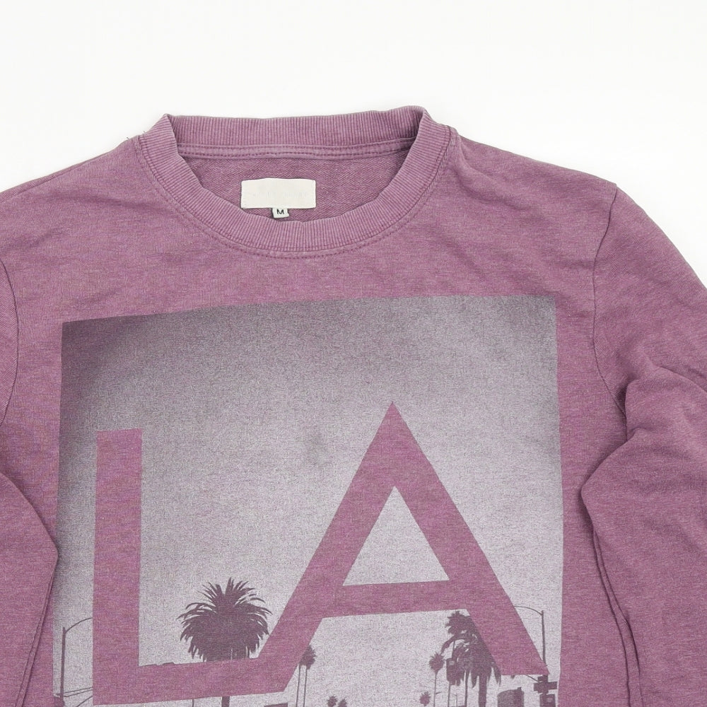 Preworn Mens Purple   Pullover Jumper Size M