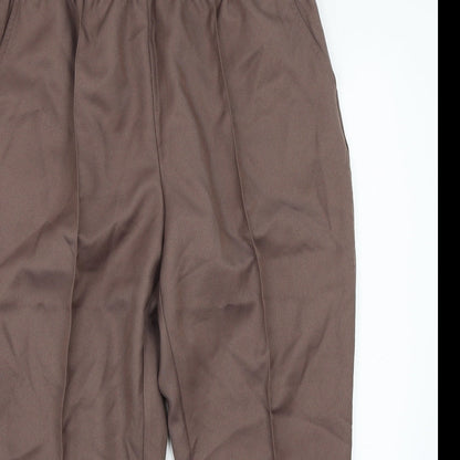 Womens UK Size 18 Damart Regular Fit  Brown Trousers