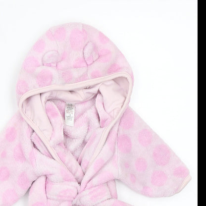 TU Girls Pink Patchwork  Babydoll Gown Size 3-6 Months