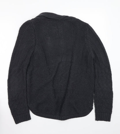 Marks and Spencer Womens Grey   Cardigan Jumper Size 8