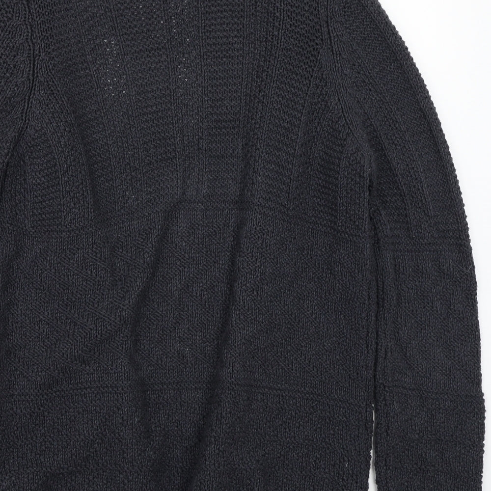 Marks and Spencer Womens Grey   Cardigan Jumper Size 8