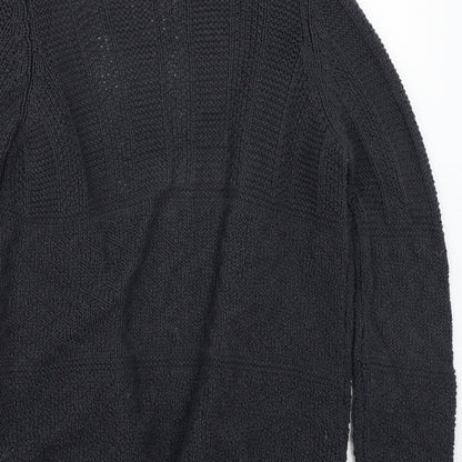 Marks and Spencer Womens Grey   Cardigan Jumper Size 8