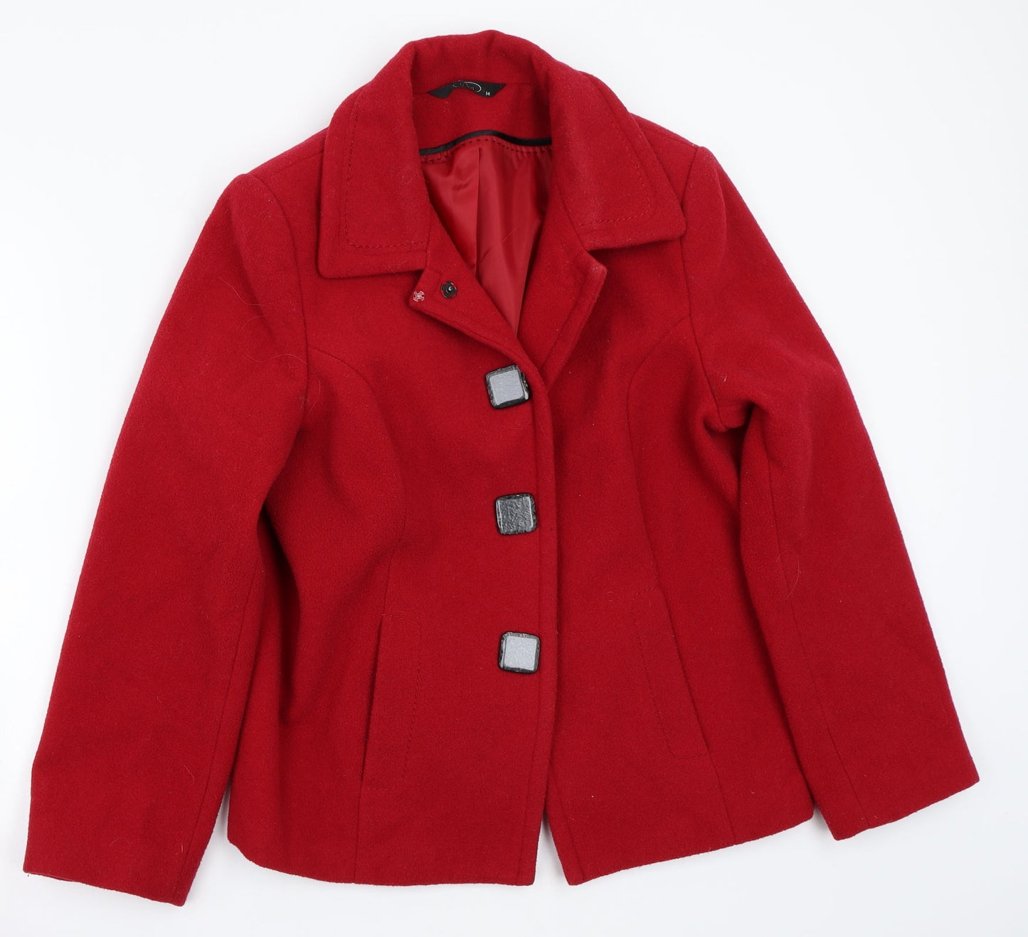 Womens UK Size 14 BM Red Jacket