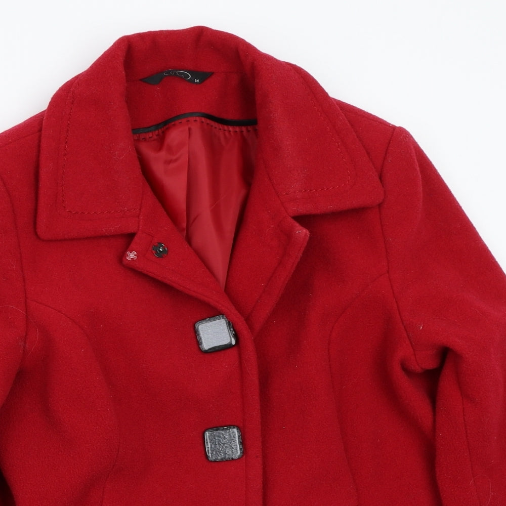 Womens UK Size 14 BM Red Jacket