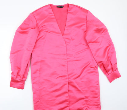 Womens UK Size 10 PRETTYLITTLETHING Pink Jacket