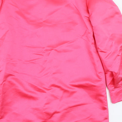 Womens UK Size 10 PRETTYLITTLETHING Pink Jacket