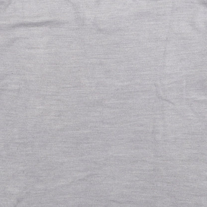 Easy Mens Grey  Knit Pullover Jumper Size M