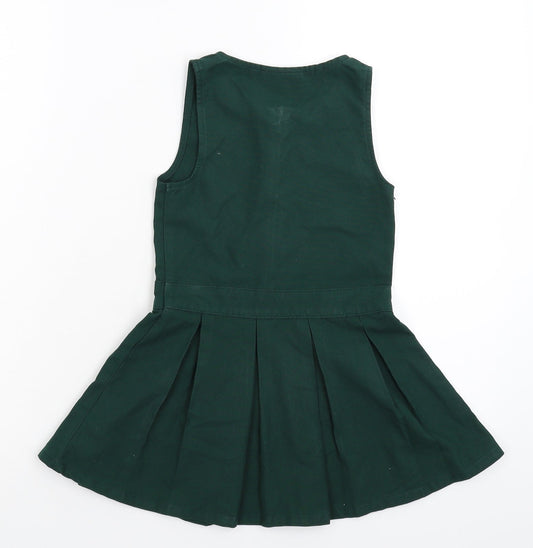 Debenhams Girls Green   Fit & Flare  Size 4 Years