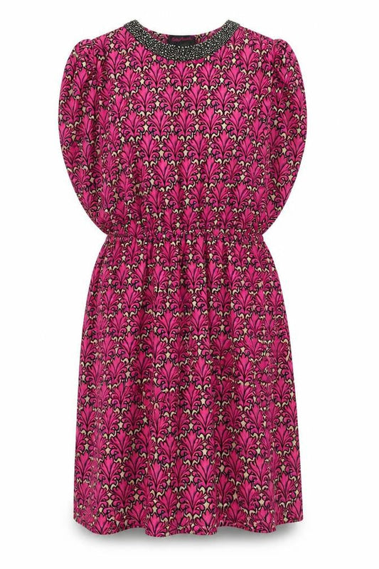 Pink Boutique Womens Pink Floral  Fit & Flare  Size 10