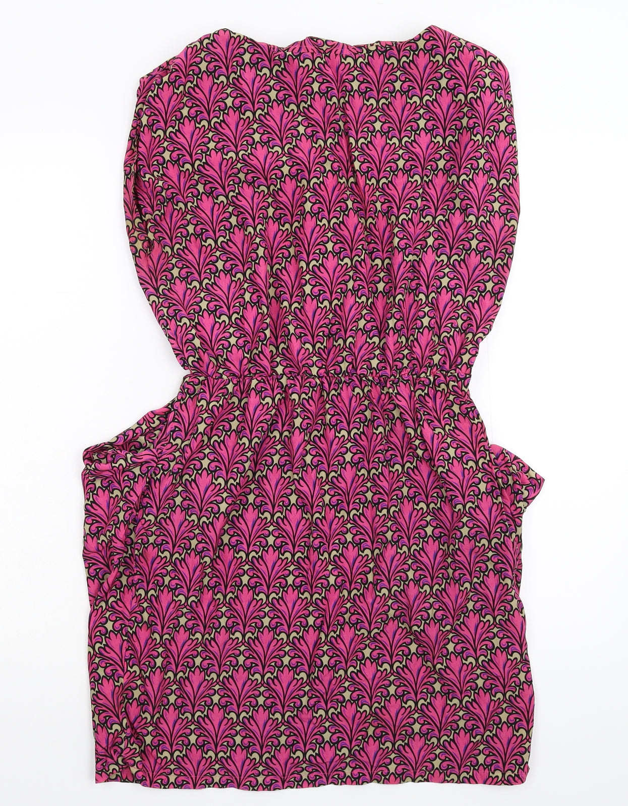 Pink Boutique Womens Pink Floral  Fit & Flare  Size 10