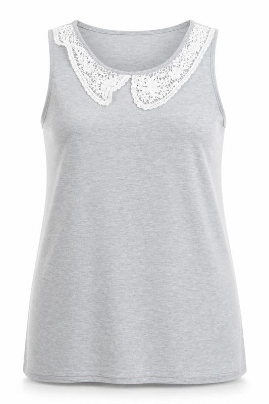 Womens UK Size 14 B.You Grey Tunic Tank