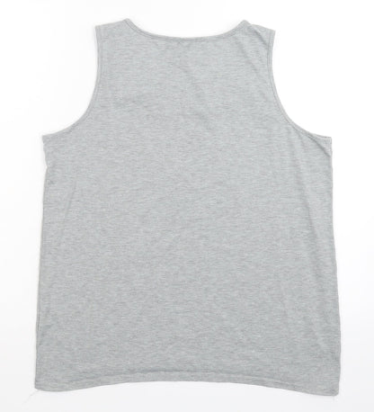 B.You Womens Grey   Tunic Tank Size 14