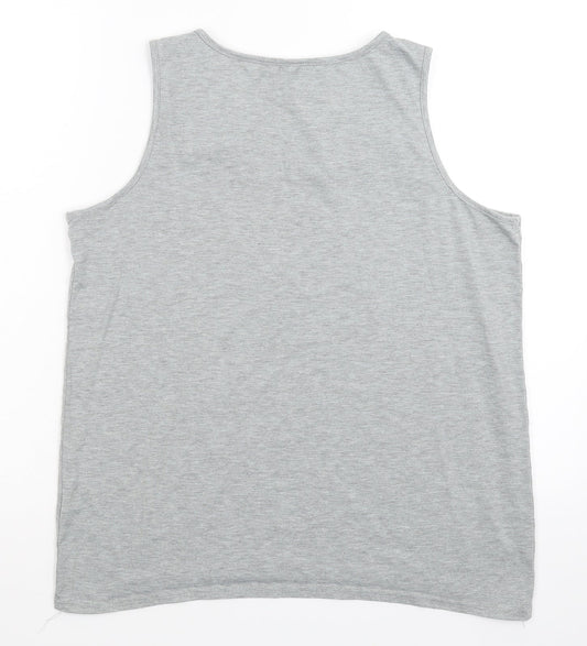 B.You Womens Grey   Tunic Tank Size 14