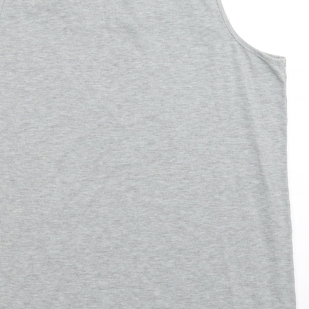 B.You Womens Grey   Tunic Tank Size 14