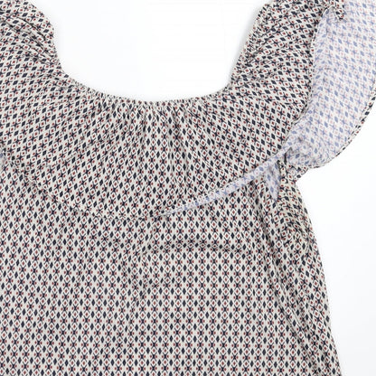 Womens UK Size S H&M Multicoloured Basic T-Shirt