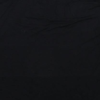 Womens UK Size 8 Select Black Basic T-Shirt