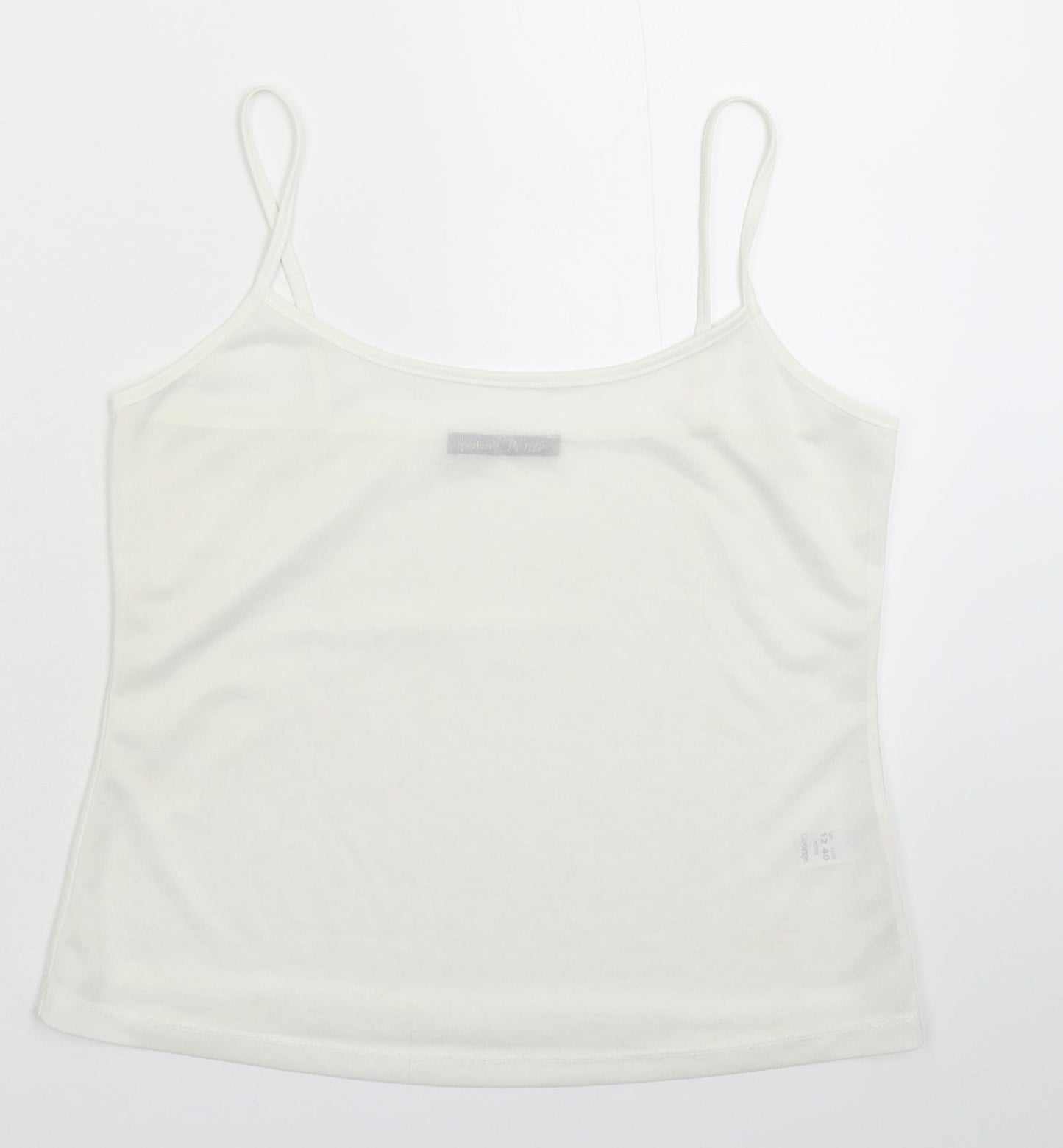 George Womens White   Basic Tank Size 12