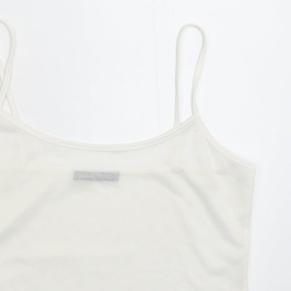 George Womens White   Basic Tank Size 12