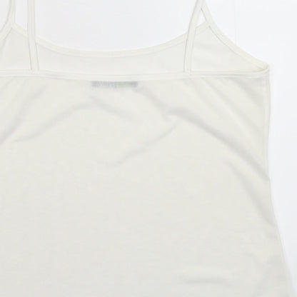 George Womens White   Basic Tank Size 12