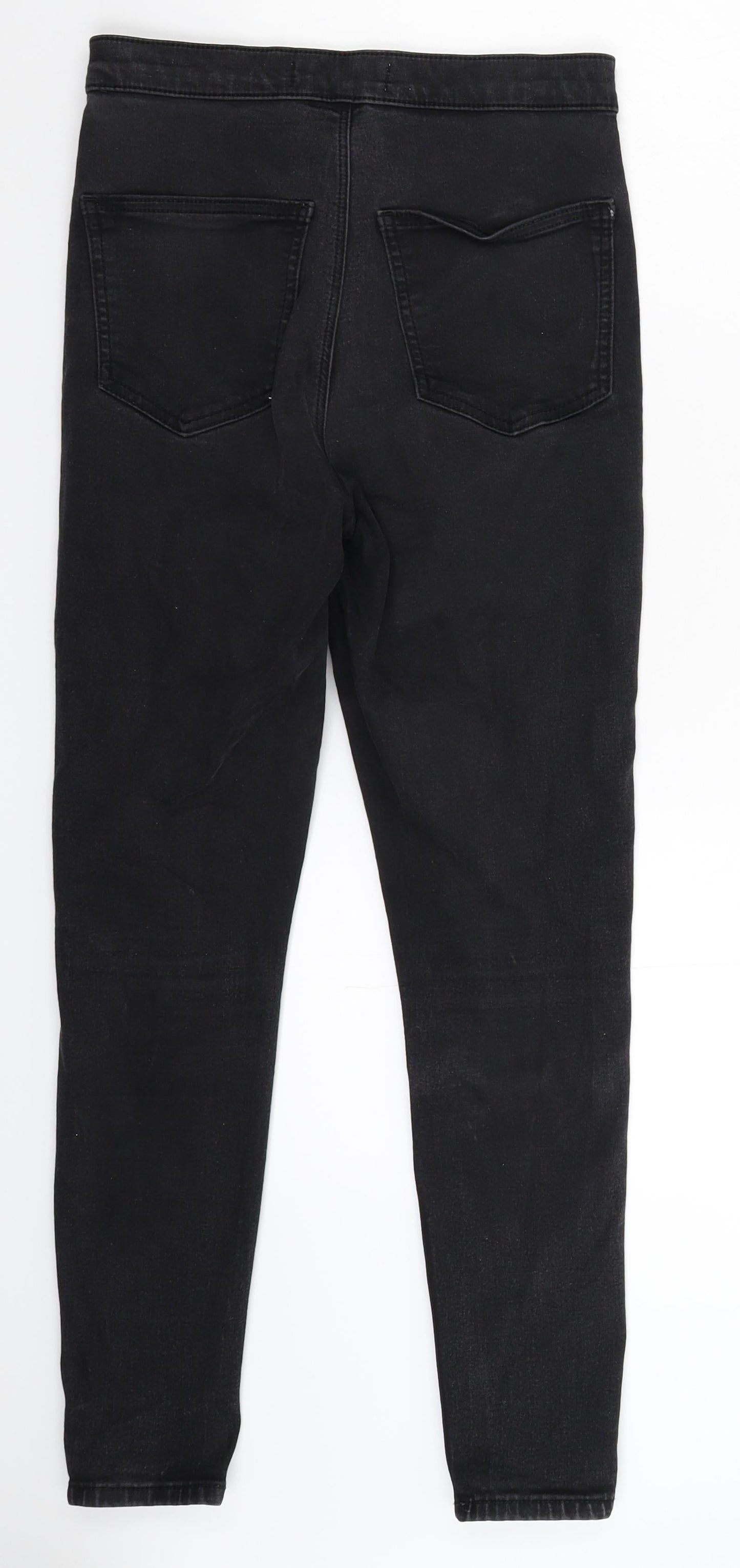 Topshop Womens Black  Denim Jegging Jeans Size 28 in L26 in