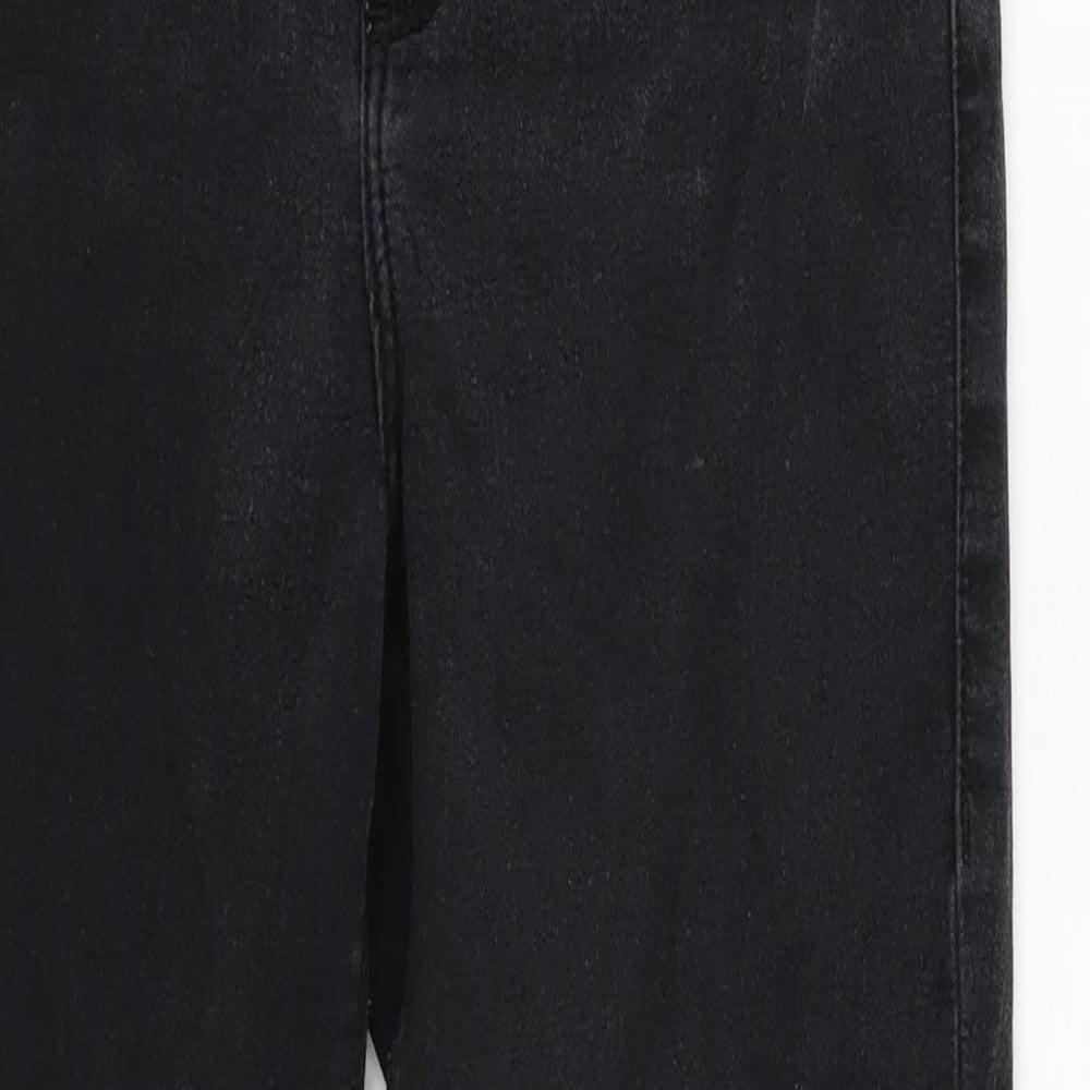 Topshop Womens Black  Denim Jegging Jeans Size 28 in L26 in
