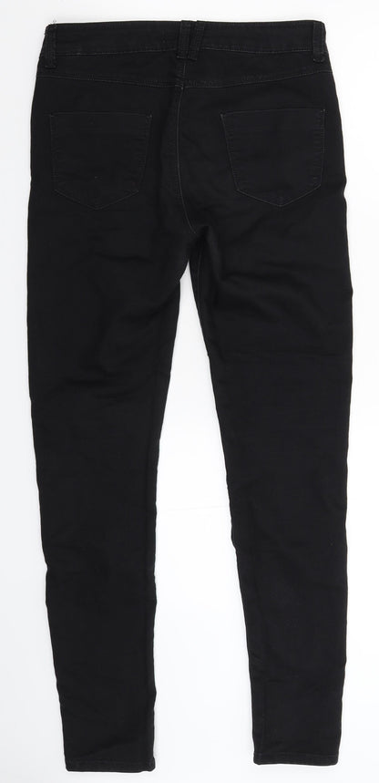 Womens UK Size 31 in Preworn Extra-Slim Fit Skinny Black Jeans