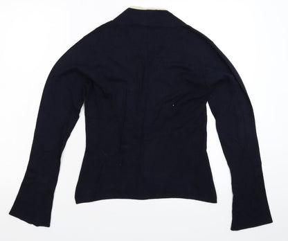 Tiffi Womens Blue  Knit Pullover Jumper Size S