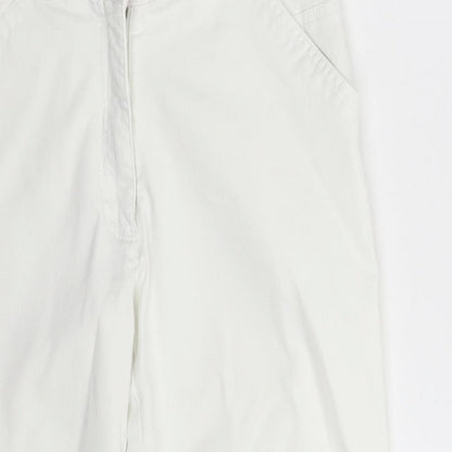 Crew Womens White   Cropped Trousers Size 26 in L20 in