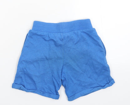 Nickelodeon Boys Blue   Sweat Shorts Size 5-6 Years - TMNT