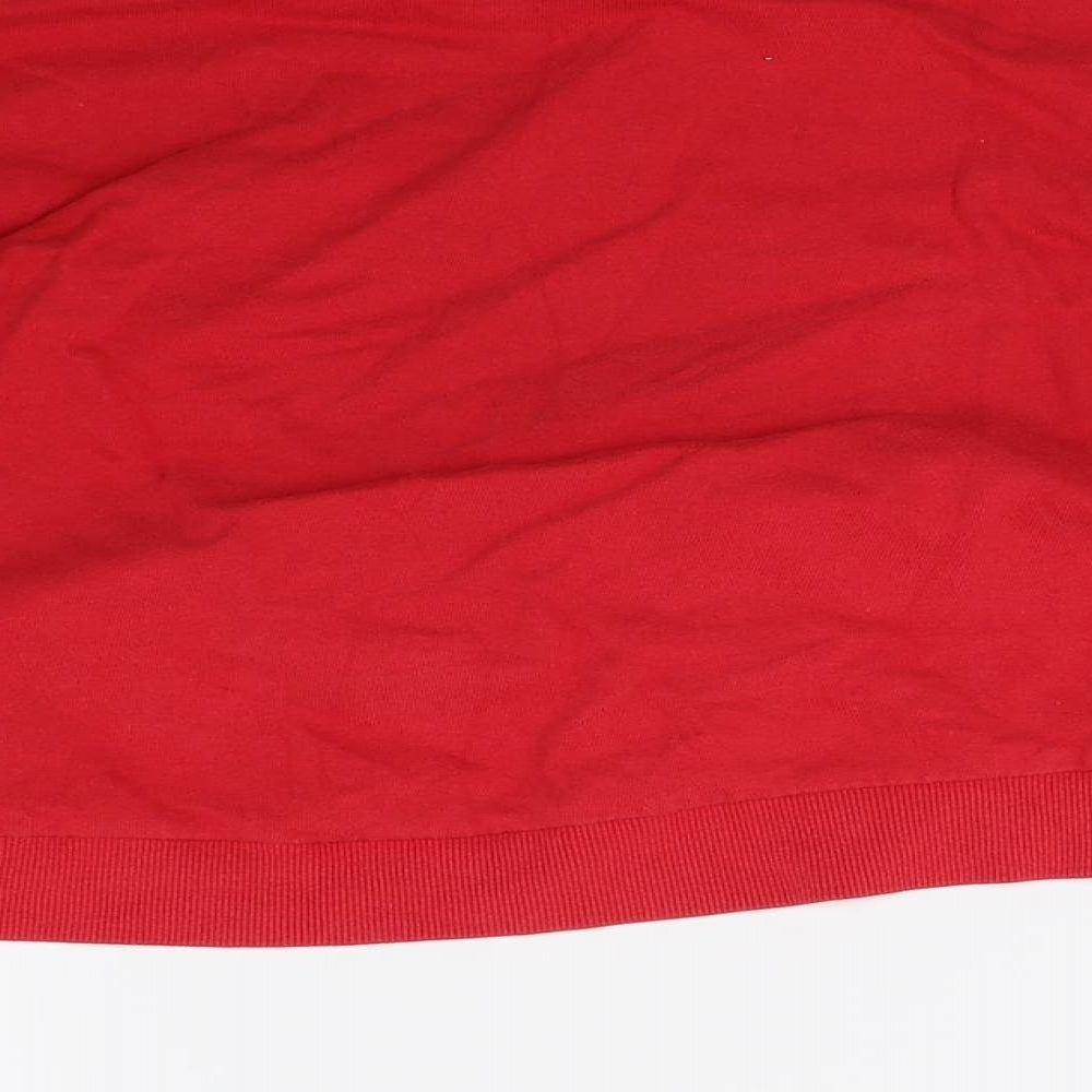 H&M Girls Red   Pullover Sweatshirt Size 9-10 Years  - love