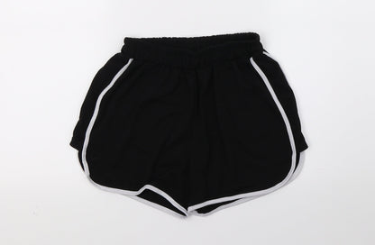 Preworn Womens Black   Cut-Off Shorts Size S