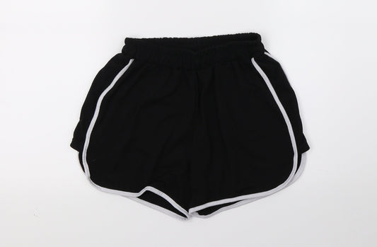 Preworn Womens Black   Cut-Off Shorts Size S