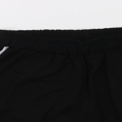 Preworn Womens Black   Cut-Off Shorts Size S