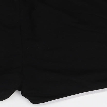 Preworn Womens Black   Cut-Off Shorts Size S