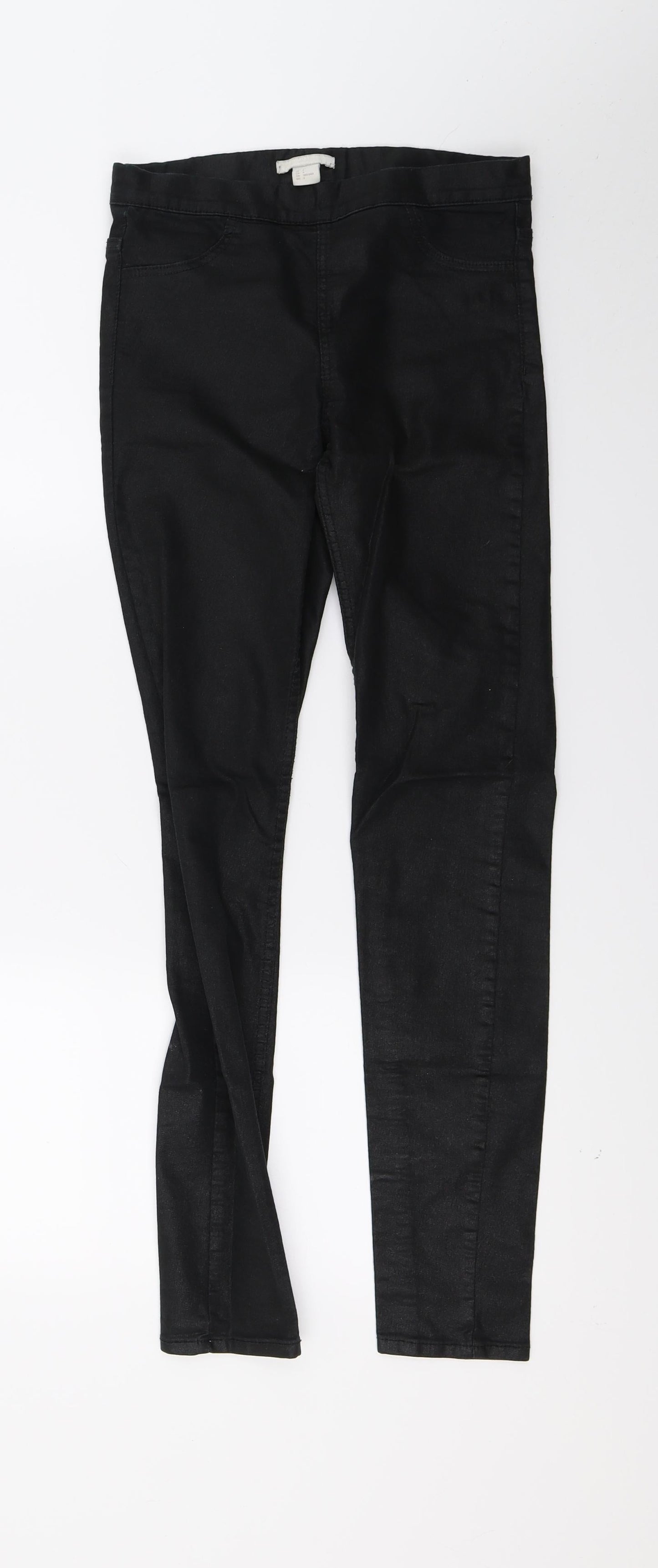 Womens UK Size 6 H&M Regular Fit Jegging Black Jeans