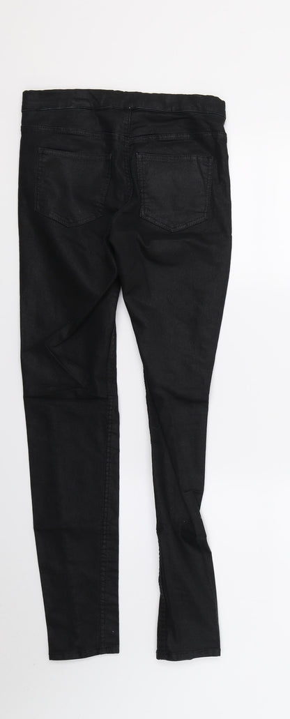 Womens UK Size 6 H&M Regular Fit Jegging Black Jeans
