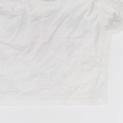 Primark Boys White  Jersey Basic T-Shirt Size 2-3 Years  - England Football