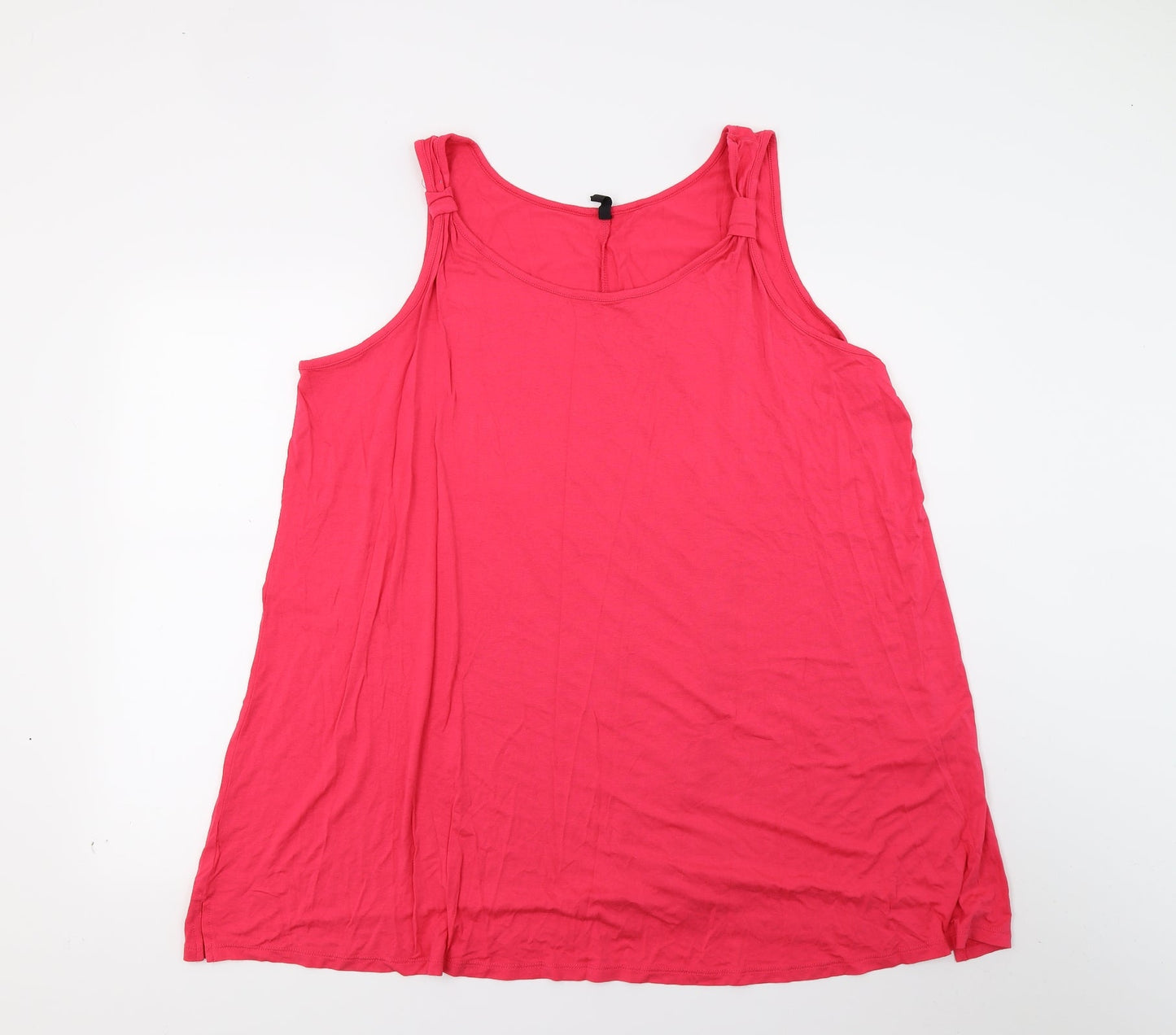 New Look Womens Red   Basic Tank Size 22