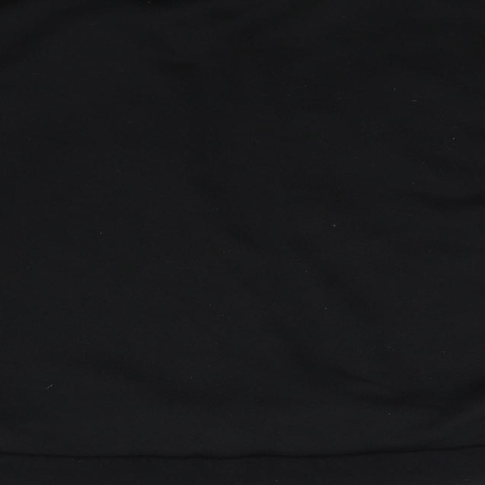 JS Fashion Womens Black   Pullover Sweatshirt Size M  - vogue