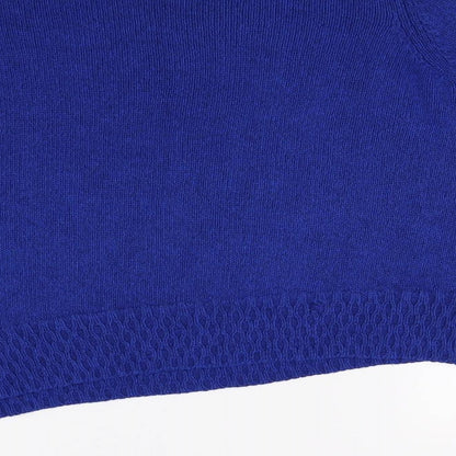 Peruna Womens Blue  Knit Pullover Jumper Size 14  - Made in Italy